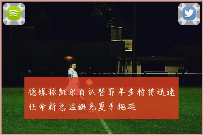 德媒称凯尔自认替罪羊多特将迅速任命新总监避免夏季拖延
